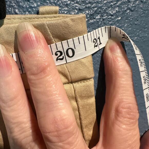 Mossimo Size 18 Stretch Bermuda Shorts Chinos Khaki Beach Vacation Cruise - Picture 6 of 8